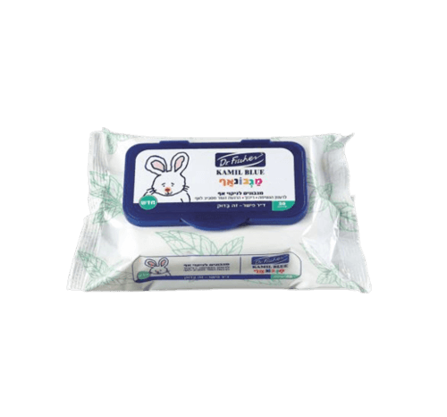 דר פישר | קמיל בלו מגבונים לאף לתינוק | 30 יחידות דר פישר | Dr Fischer