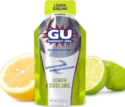 גל אנרגיה | ENERGY GEL GU | בטעם לימון | מכיל 24 יח | גי יו אנרגי | GU Energy