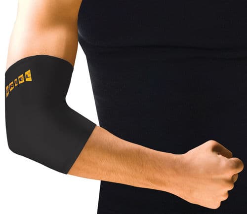 מגן מרפק | שרוול אלסטי | מספק דחיסה אחידה סביב המרפק | מידה XXL אוריאל | URIEL
