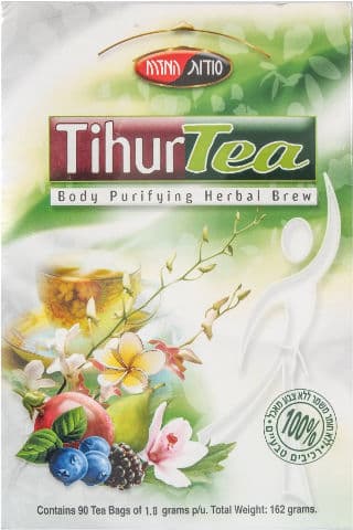 טיהורתי | חליטת צמחים ופירות לניקוי וטיהור הגוף | 90 שקיקים | סודות המזרח | Secrets of the East