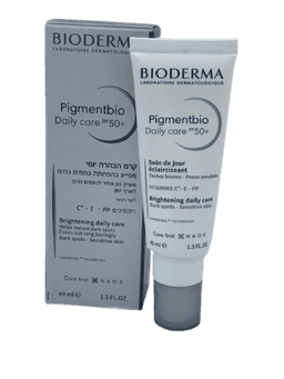 קרם הבהרה יומי | מסייע בהפחתת כתמים כהים | מכיל 40 מל | לעור רגיש | מעניק גוון אחיד לכתמים כהים לאורך זמן | ביודרמה | Bioderma