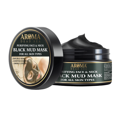 מסכה מטהרת על בסיס בוץ מים המלח | לכל סוגי העור | 100מל | ארומה דד סי | Aroma Dead Sea