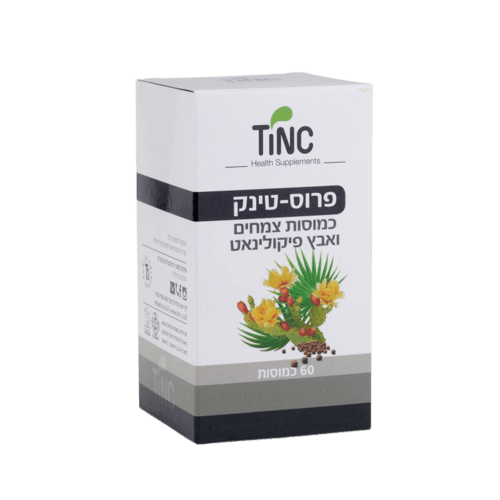 פרוס טינק | מכיל 60 כמוסות | כשר פרווה | טינקטורה טק | Tinctura Tech