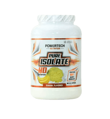 אבקת חלבון פיור איזולייט HD | בטעם בננה | 18 קג | פאוורטק | Powertech