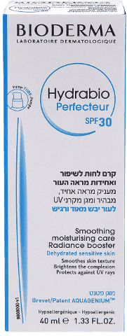 הידרביו פרפקטצר | קרם לחות לשיפור ואחידות מראה העור | מכיל 40 מל | מעניק מראה אחיד | מבהיר ומגן על העור מקרני UV | ביודרמה | Bioderma