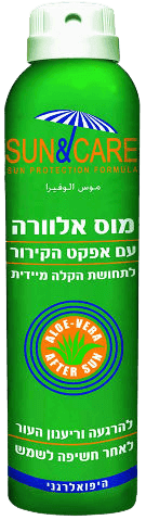 סאןקאר | מוס אלוורה | SUNCARE | להקלה מידית Sun Care