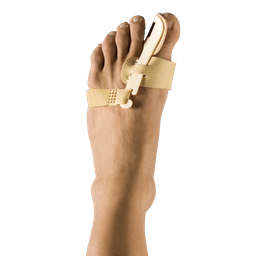 מיישר בוהן קלובה רגל ימין | מסייע לעכב את הצורך בניתוח באמצעות קיבוע האצבעות | מידה אוניברסלית ONE SIZE | אוריאל | URIEL