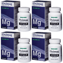 פלוריש | אוקסימג | מגנזיום | מבצע רביעיה | 240 כמוסות | פלוריש הדס | Floris Hadas