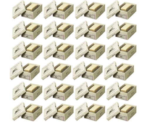 סבון סבתא גמילה | הסבון המקורי מצמחים ושמנים טהורים | 115 גרם | מארז 24 יחידות סבתא גמילה | Grandma Jamila