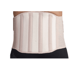 חגורת גב עבה ואלסטית - רוחב 26 סמ | בעל 4 מוטות אנכיות כרית מתכוונת למיקוד הלחץ המופעל בגב תחתון | לנשים | מידה XXL אוריאל | URIEL