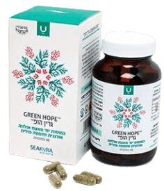 גרין הופ | מכיל 60 כמוסות | סיקורה | SEAKURA