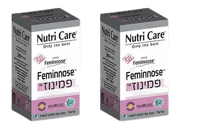 מבצע זוגי פמינוז | מכיל 120 כמוסות סהכ | תוסף תזונה טבעוני | נוטרי קר | Nutri Care