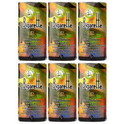 מבצע שישיה | טבק ללא ניקוטין בטעם תפוח ביגארט | מכיל 40 גרם ביגארט | Bigarette