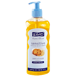 דוקטור פישר | קמיל בלו | 500מל | שמפו ללא דמעות | לתינוק | Kamil Blue SensItive דר פישר | Dr Fischer
