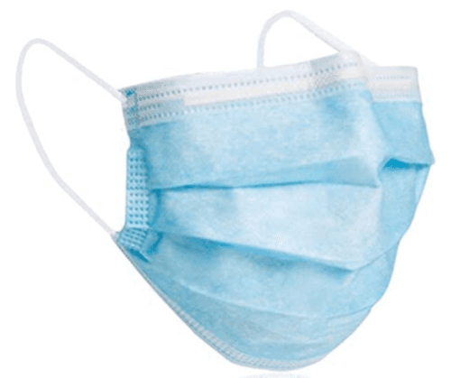 מסכה לפנים להגנה נגד חיידקים | להגנה מפני חיידקים | יחידה אחת