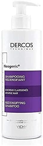 שמפו דרקוס נאוגניק | שמפו לשיער בעל מראה צפוץ ועבה יותר | מכיל 400 מל | היפואלרגני | וישי | Vichy