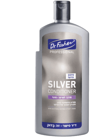 דוקטור פישר | SILVER | מרכך | לשיער כסוף | 400מל דר פישר | Dr Fischer