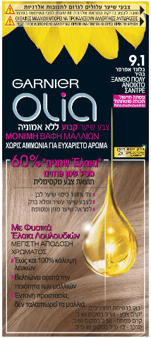 גרנייה אוליה | צבע שיער | בלונד אפרפר 91