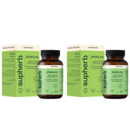 ביוטיק פורמולה פרוביוטית ייחודית | מכיל 50 כמוסות | מבצע זוג | סופהרב | SUPHERB