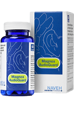 מגנוקס אודיו גארד | תוסף מגנזיום | מכיל 60 כמוסות | נוה פארמה | NavehPharma