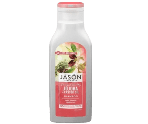 שמפו חוחובה מנקה בעדינות ומזין את השיער | שמן קיק לשיער חזק ובריא | מכיל 473 מל | גייסון | JASON