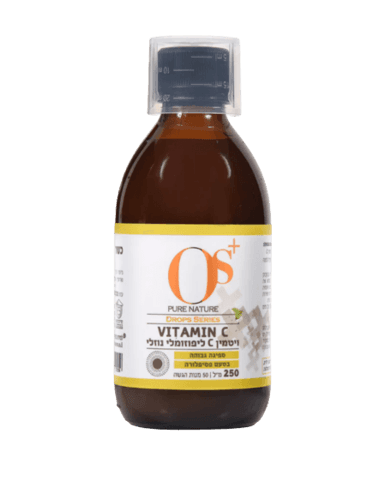 ויטמין C ליפוזומלי | בטעם פסיפלורה | 250 מל | OS PURE NATURE | אוס טבע טהור
