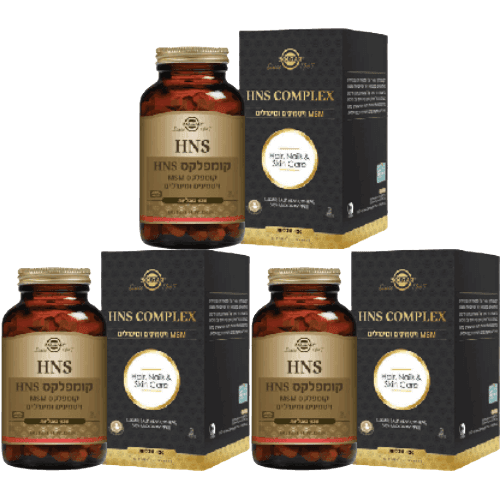 מארז שלישיית HNS קומפלקס | HNS complex | 1203 | סולגאר | Solgar