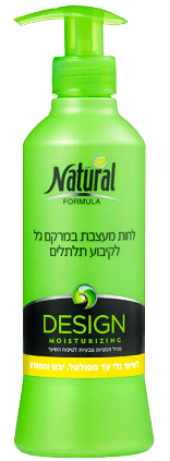 קרם לחות מעצב במרקם גל לקיבוע תלתלים | 400 מל | נטורל פורמולה | Natural Formula