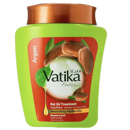 מסכת שיער טיפולית | מעושר בשמן ארגן | 500 גרם | וטיקה | Vatika