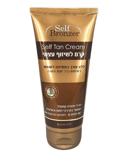 קרם לשיזוף עצמי ללא חשיפה לשמש BRONZER
