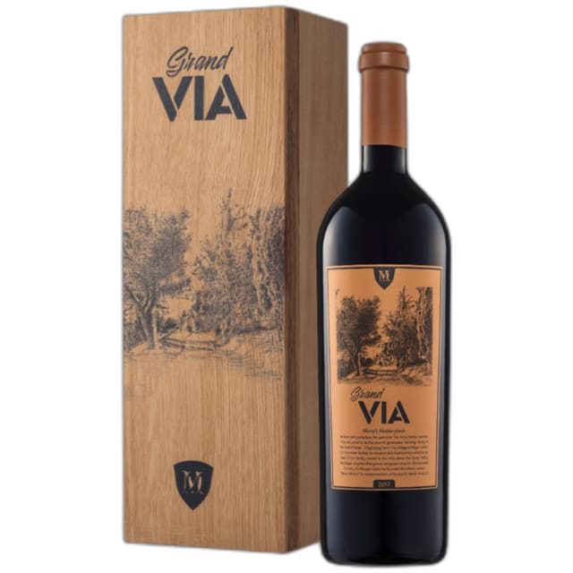 יין אדום מוני גרנד ויה - 750 מל