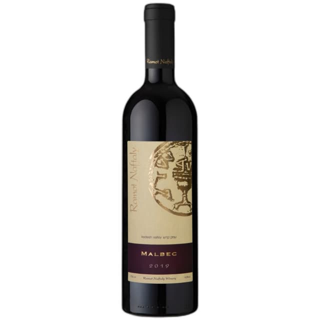 יין אדום רמות נפתלי מלבק - 750 מל