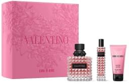 מארז ולנטינו בורן אין רומא דונה +קרם גוף 50 מל בושם מוקטן 15 מל אדפ - 100 מל