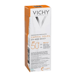 תחליב הגנה מהשמש לשימוש יומי היפואלרגני | SPF 50 | מתאים לעור רגיש | מכיל 40 מל | וישי | Vichy
