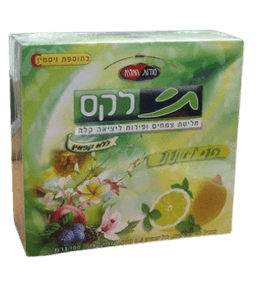 תי לקס | חליטת צמחים ופירות ליציאה קלה | בטעם לימונענע | ללא קפאין | 40 שקיקים | סודות המזרח | Secrets of the East