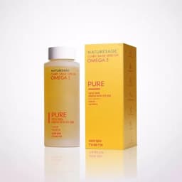 אומגה 3 שמן זרעי מרווה מרושתת | לא מזוכך | כבישה קרה | מכיל 100 מל נטורסג | Naturesage