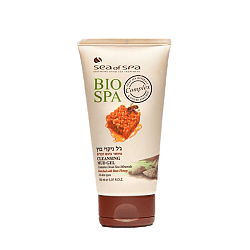 גל ניקוי בוץ מועשר בדבש דבורים לעור הפנים | 150 מל | ביו ספא | BIO SPA