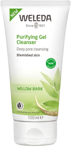 גל ניקוי לפנים | לעור הנוטה לפצעונים | מכיל 100 מל | וולדה | Weleda