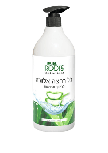 גל רחצה אלוורה צמחי | 1 ליטר | רוטס | ROOTS