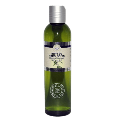 גל רחצה טבעי בתוספת שמן נרולי אבסולוט | פריחת התפוז | 250 מל | עומר הגליל | עומר הגליל | Omer Hagalil