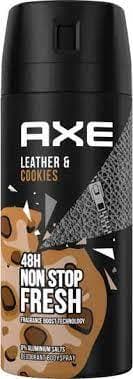 דאודורנט | ספריי גוף | אקס | leather cookies