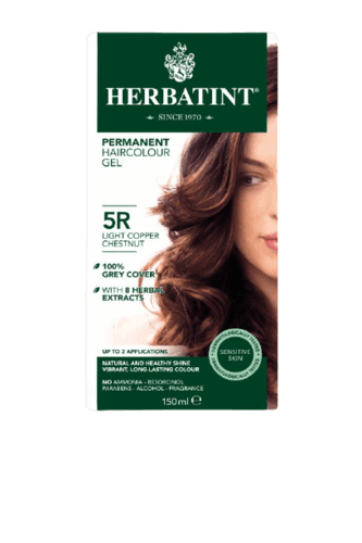 הרבטינט | צבע לשיער | על בסיס צמחי | 5R נחושת ערמוני בהיר | הרבטינט | HERBATINT