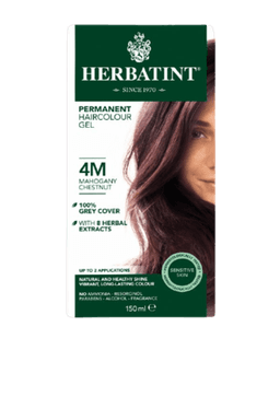 הרבטינט | צבע לשיער | על בסיס צמחי | צבע מהגוני ערמוני 4M | נוסחה משופרת | הרבטינט | HERBATINT
