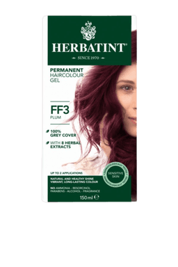 הרבטינט | צבע לשיער על בסיס צמחי | צבע FF3 שזיף | הרבטינט | HERBATINT