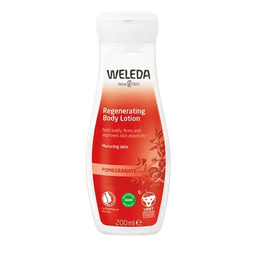 וולדה | חלב גוף רימונים | הזנה והתחדשות לעור בוגר | מכיל 200 מל וולדה | Weleda