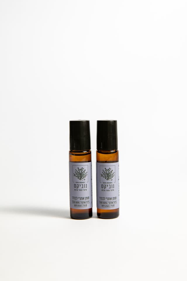 זוג - שמן אתרי לבנדר רול און