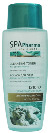מי פנים | לעור רגיל עד יבש | 260 מל | ספא פארמה | spa pharma |