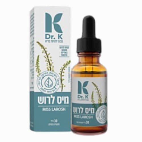 מיסלרוש | מכיל 30 מל |פורמולה המבוססת על צמח הסימיסיפוגה | מכיל תמצית קוהוש שחור | Dr K | דר קיי