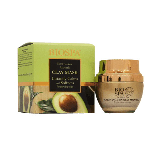 מסכת חימר עדינה לניקוי והרגעה | 50 מל | ביו ספא | BIO SPA