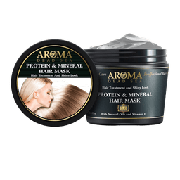 מסכת שיער | מינרלים ופרוטאין | מכיל 500 מל | ארומה דד סי | Aroma Dead Sea